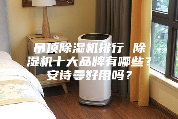 吊頂除濕機排行 除濕機十大品牌有哪些？安詩曼好用嗎？