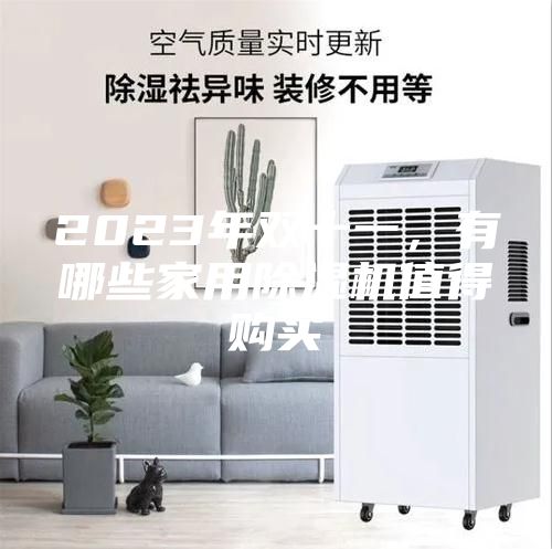 2023年雙十一，有哪些家用除濕機值得購買