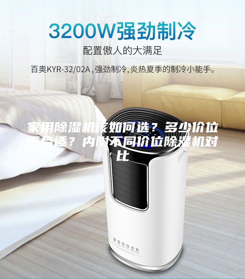 家用除濕機該如何選？多少價位更合適？內附不同價位除濕機對比