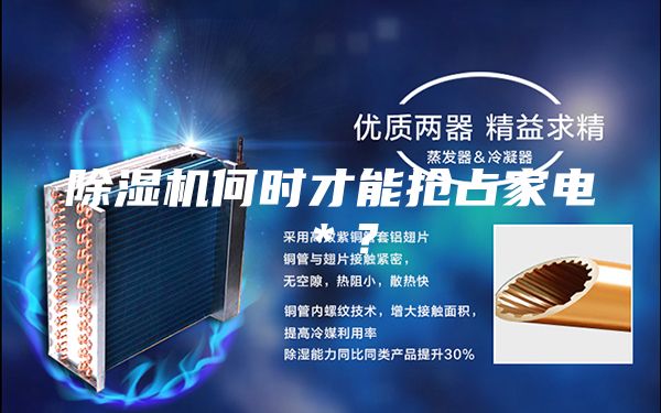 除濕機(jī)何時(shí)才能搶占家電＊？